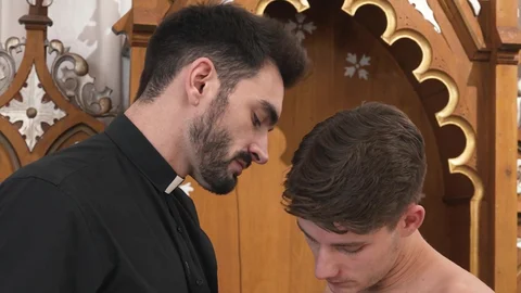 catholicboys: Beneath His Steady Gaze, I Felt My Hole Quiver