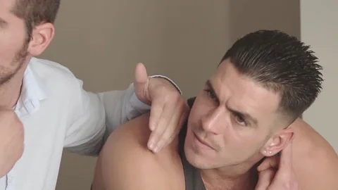 Men of UK - Jock gets a buzz out of hard ramming