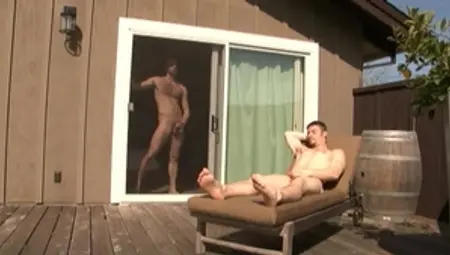 Next Door Buddies: Two Friends Share a Treat