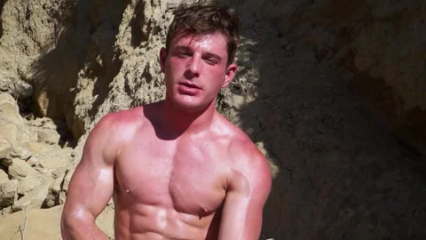 Falcon Studios - Bodybuilder gets a buzz out of hard fucking