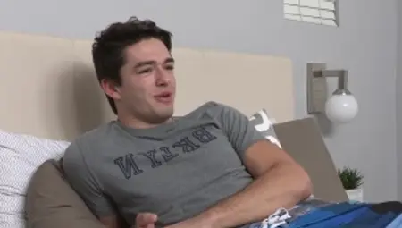 Sean Cody - Athletic Nicky in shorts hard sucks dick and fucks