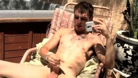 ZackRandall.net: Adam Hess jerking uncut dick outdoors