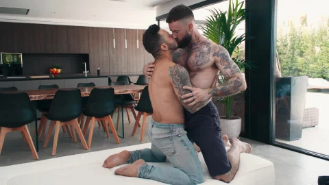 Men: Hairy Hotties with Big Dicks Get It On