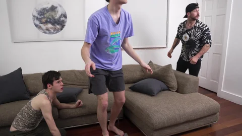 Couch-Based Ménage à Trois