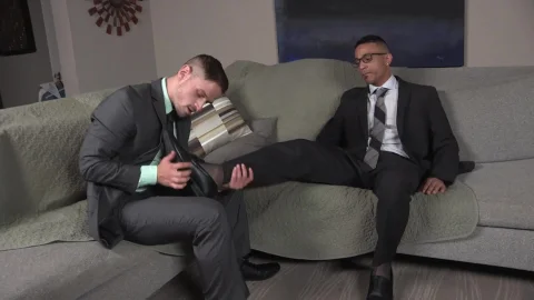 SayUncle X Gentlemen's Closet: Ripped Hunk-Toe Worship