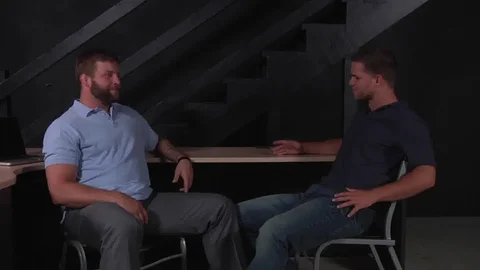 Top To Bottom: Muscle Jimmy feels up to hard fucking