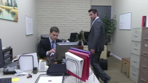 The Gay Office: In underwear feels like sucking cock