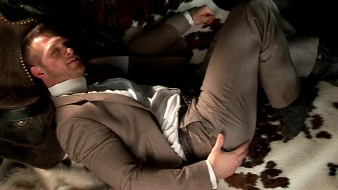 menatplay: Stroking His Thick Cock at Menatplay