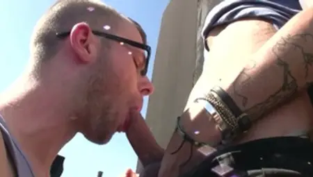 DirtyBoyVideo: Andrew wearing underwear rimming outdoors