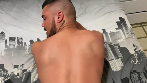 DrillMyHole.com - Muscle & pierced gay POV doggy in the bed