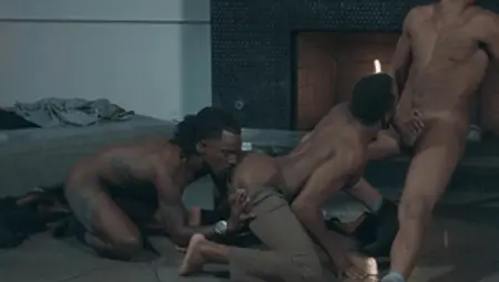 Noir Male: Ass-to-Mouth Business Meeting