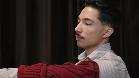 Face fucking him until he chokes on my cum