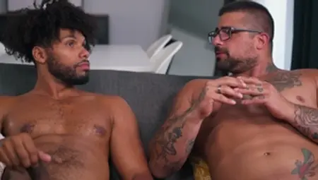 Jerk Buddies: Dark-haired Doggy Style Delight