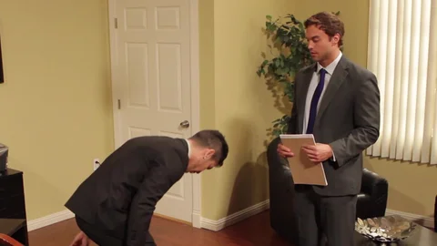TheGayOffice.com: Hunk goes in for plowing hard