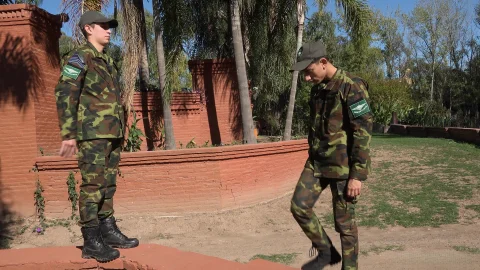 MilitaryDick: Buttoned-up Shirts Can't Hide Their Desires