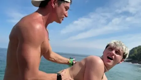 Colby Knox: Intense Power Strokes on Max's Ass